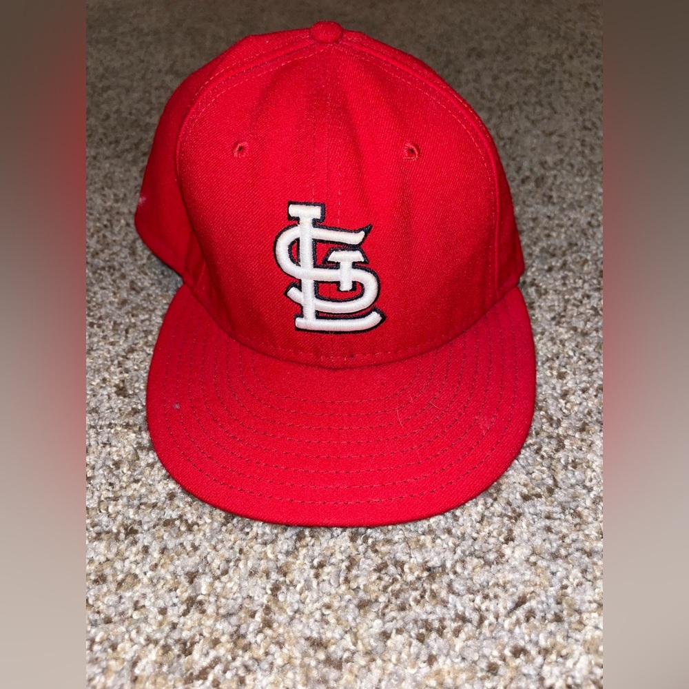 St. Louis Cardinals MLB New Era Fitted Hat Size 7 1/4